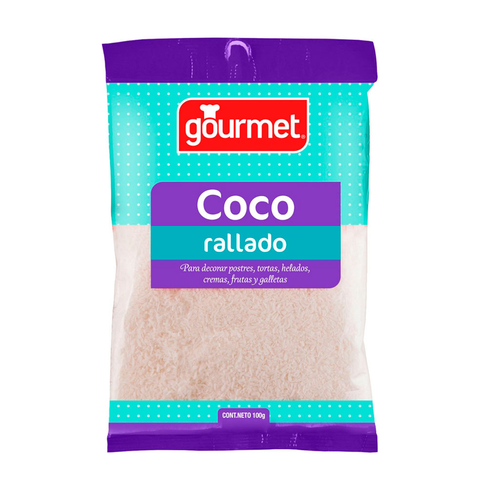 Coco Rallado Gourmet Blanco 100 gr