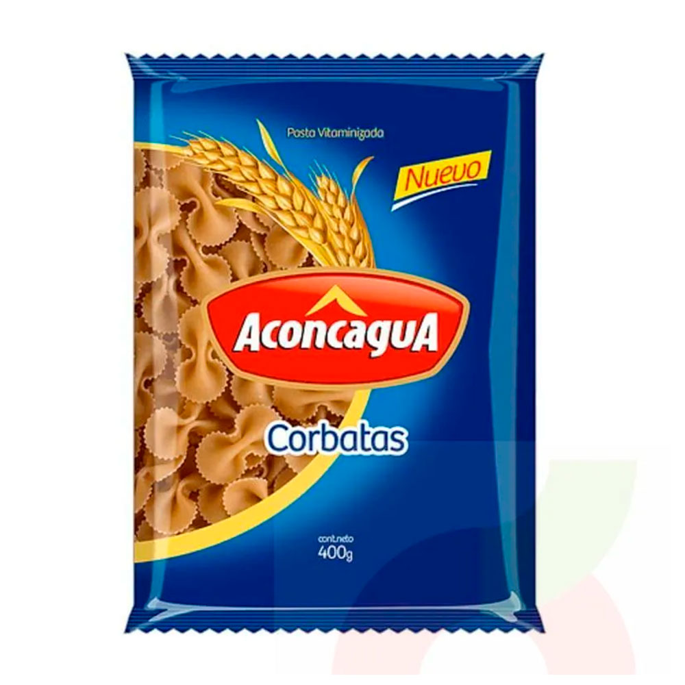 Fideos Aconcagua Corbatas 400 gr