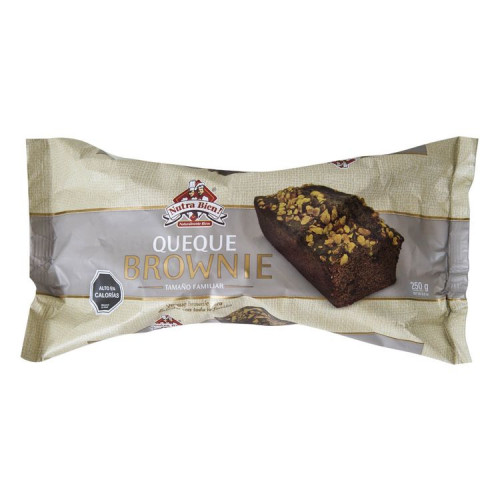 Queque Nutra Bien Brownie Prem 250 Gr