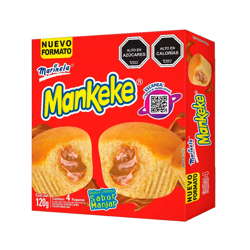 Mankeke Marinela 4 un 120 Gr