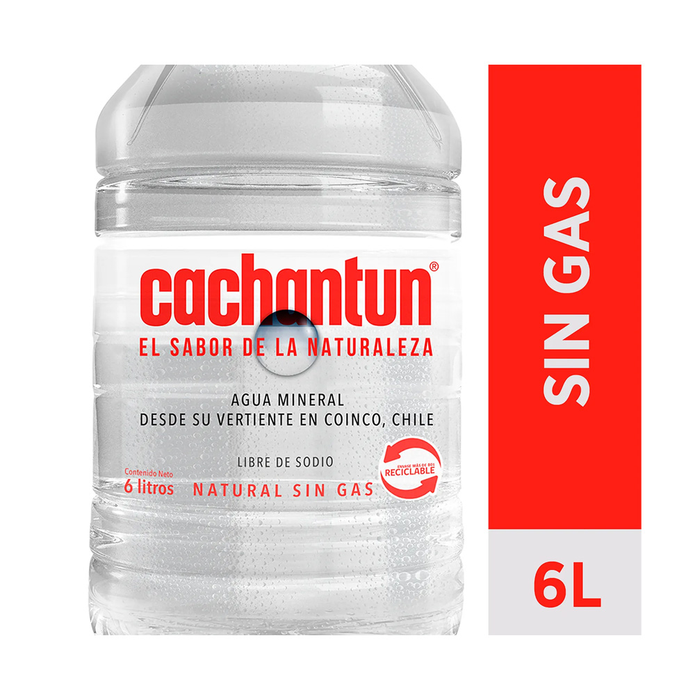 Cachantun S/Gas Pet 6 Lt