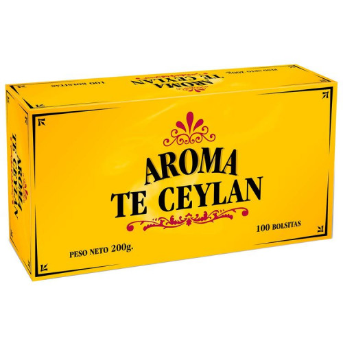 Té Aroma Ceylan 100 Bolsitas