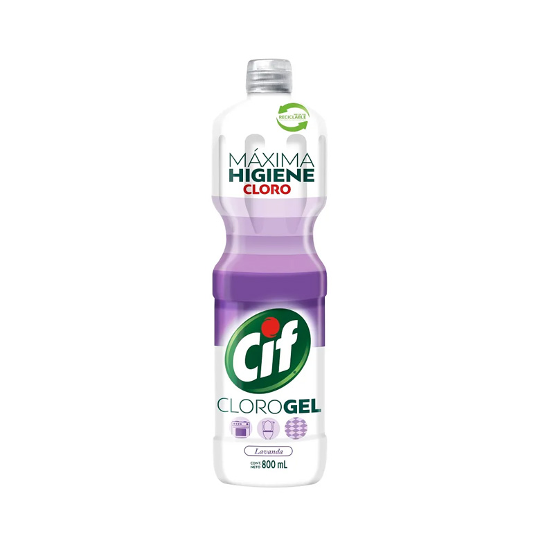 Cloro Gel Cif Lavanda 800 ml