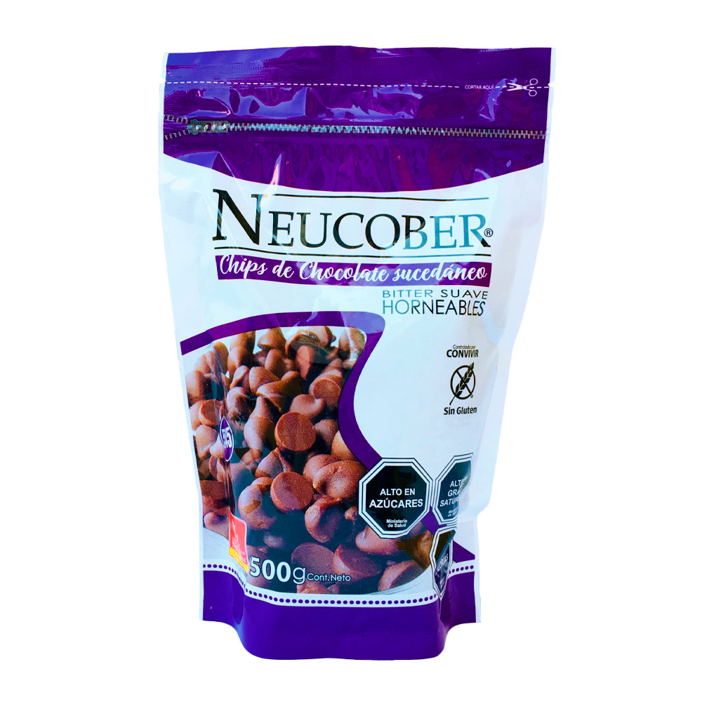 Chips Neucober Bitter Suave 500 Gr