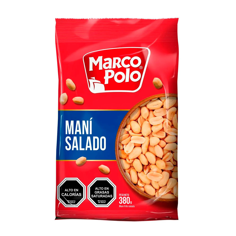 Maní Marco Polo Salado 380 Gr