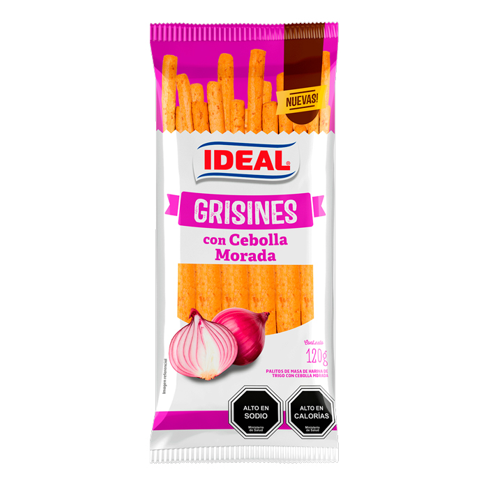Grisin Ideal Cebolla Morada  120 Grs