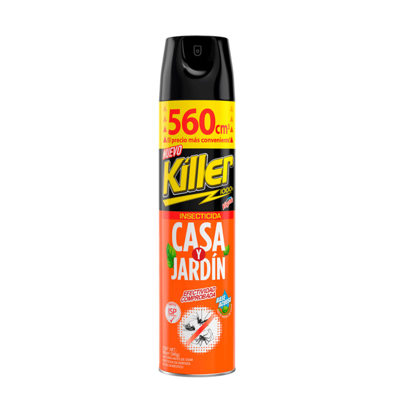 Insecticida Killer Casa Y Jardin 560 cc