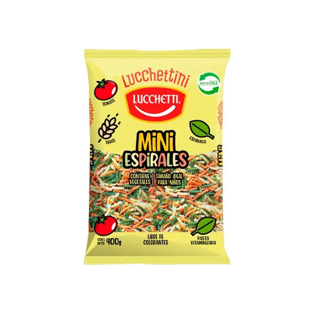 Lucchetti Mini Espirales 400 gr