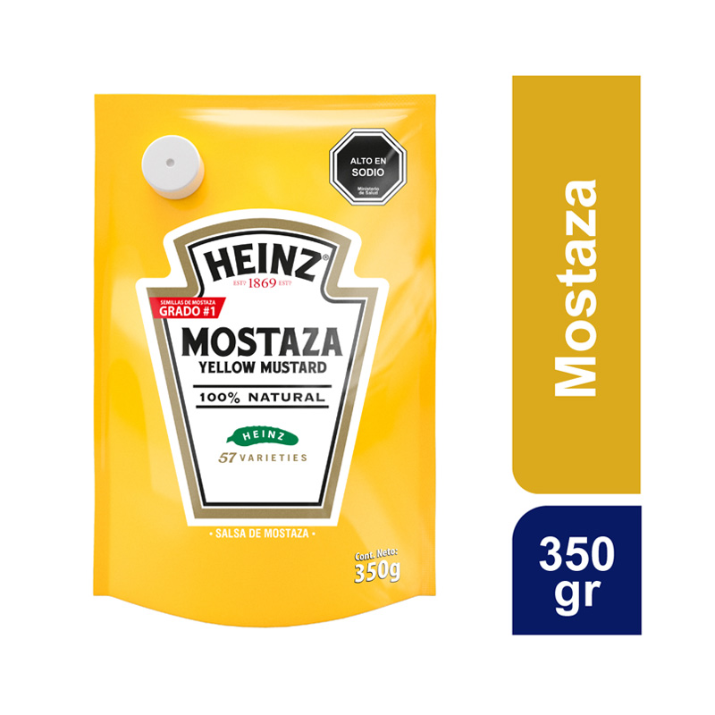Mostaza Heinz Doypack 350 Grs