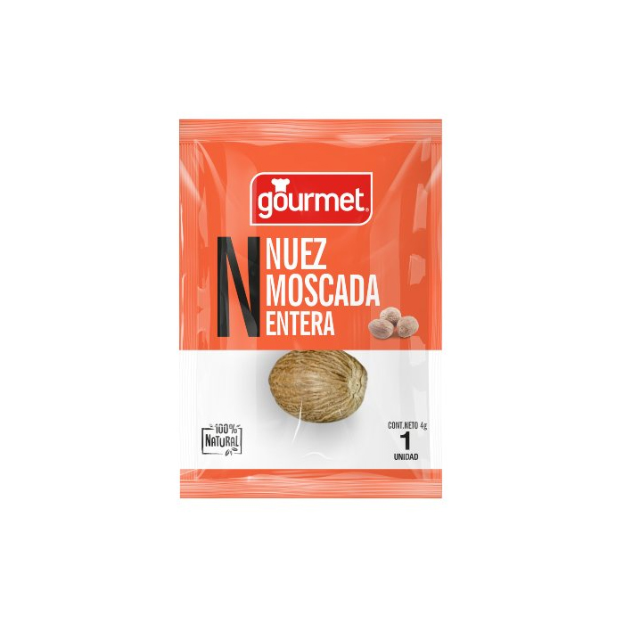 Nuez Moscada Gourmet Entera 4 Gr