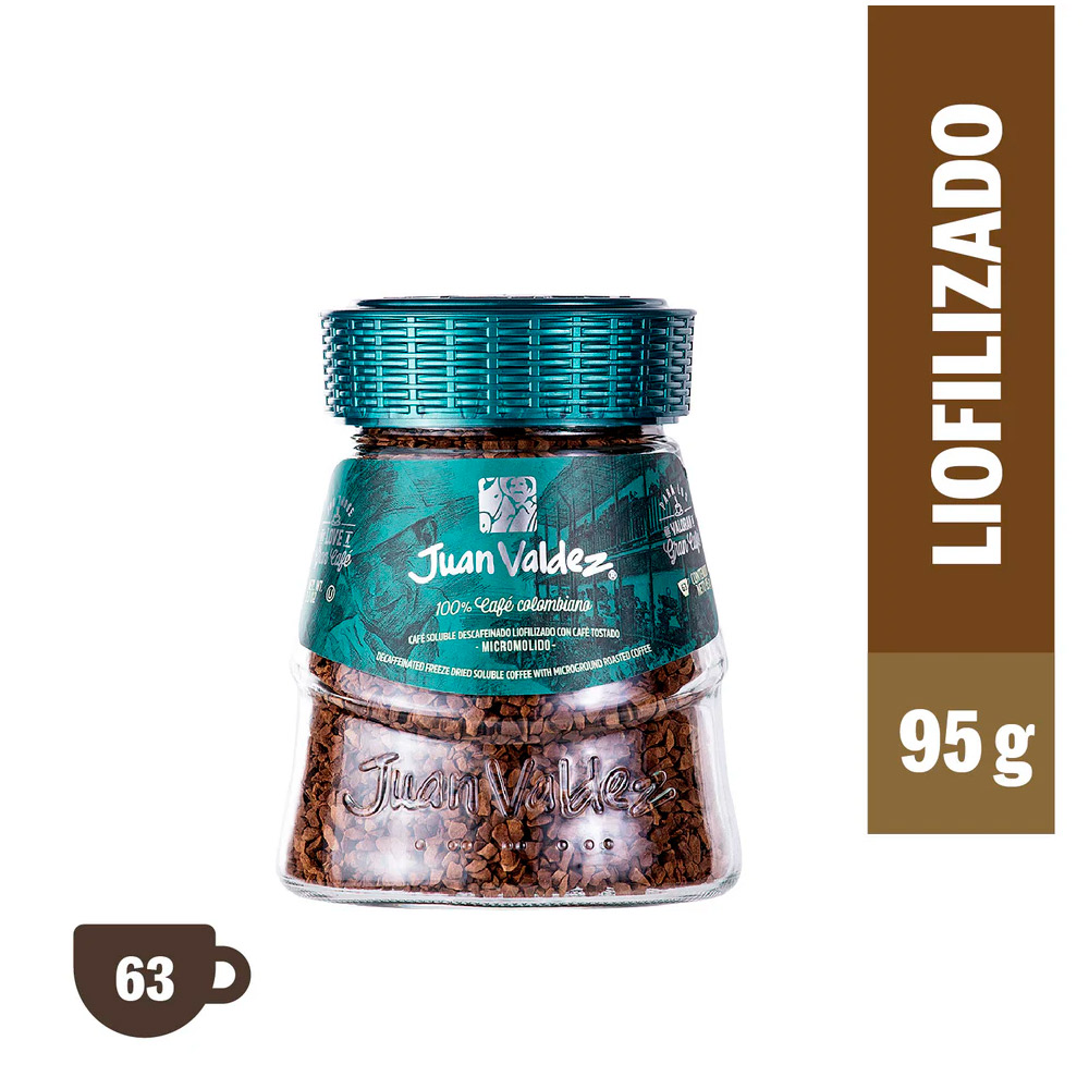 Café Juan Valdez Descaf Liofilizadoilizado 95 Gr