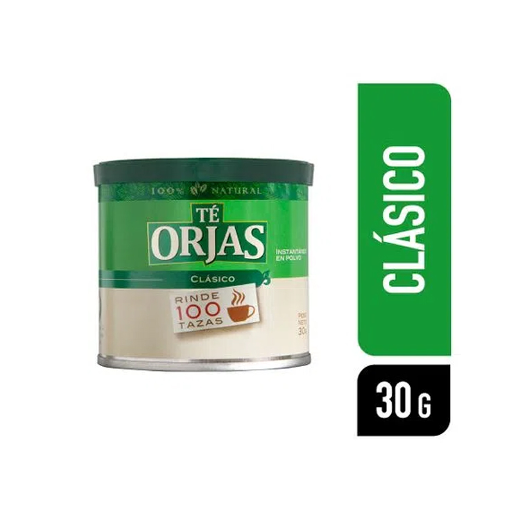 Té Orjas Verde Lata 30 gr