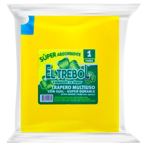  Trapero Multiuso Con Ojal El Trebol 50x60 cms