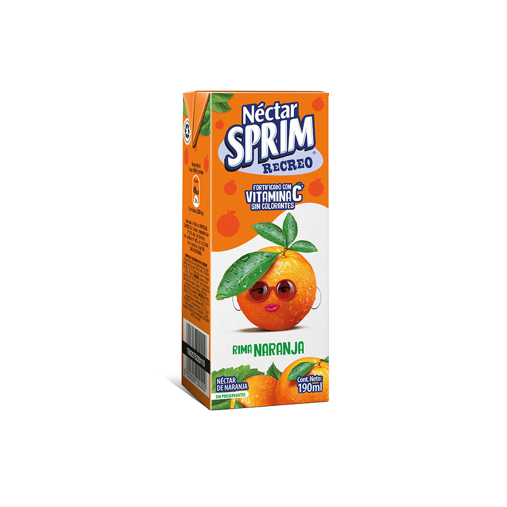 Néctar Sprim Naranja 190 Ml