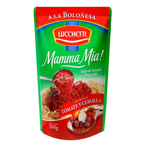 Salsa Mama Mia Boloñesa 200 Grs.