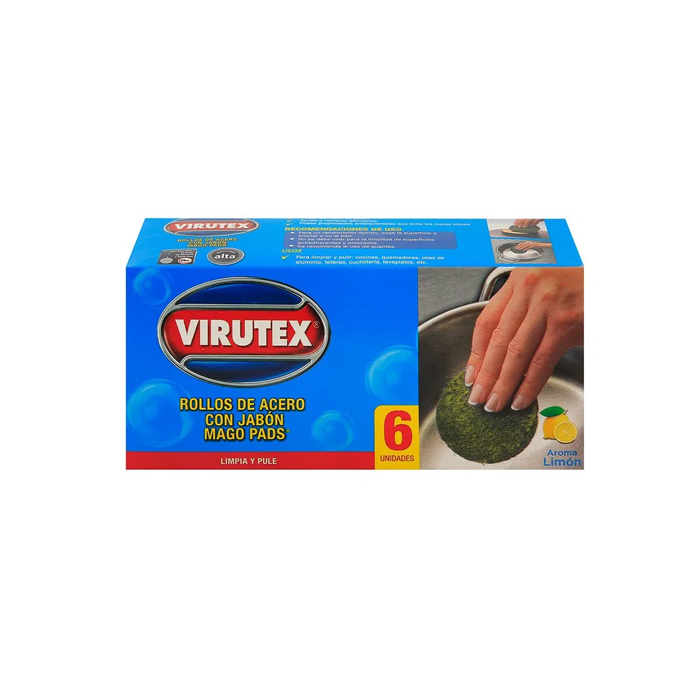 Mago Pads C/Jabon X6  Estuche - Clásica