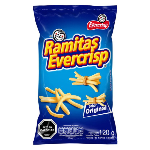 Ramitas Evercrisp Salada 120 Grs