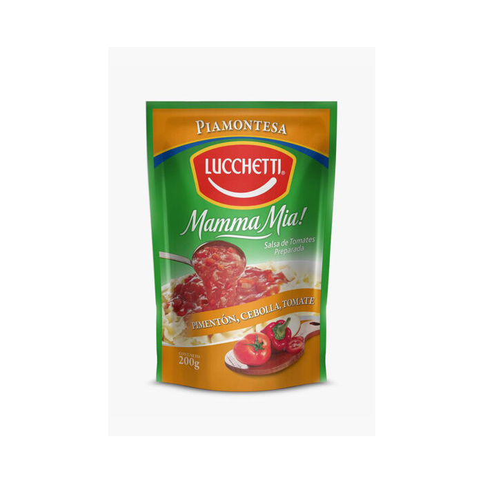 Salsa Mama Mia Piamontesa 200 Grs.