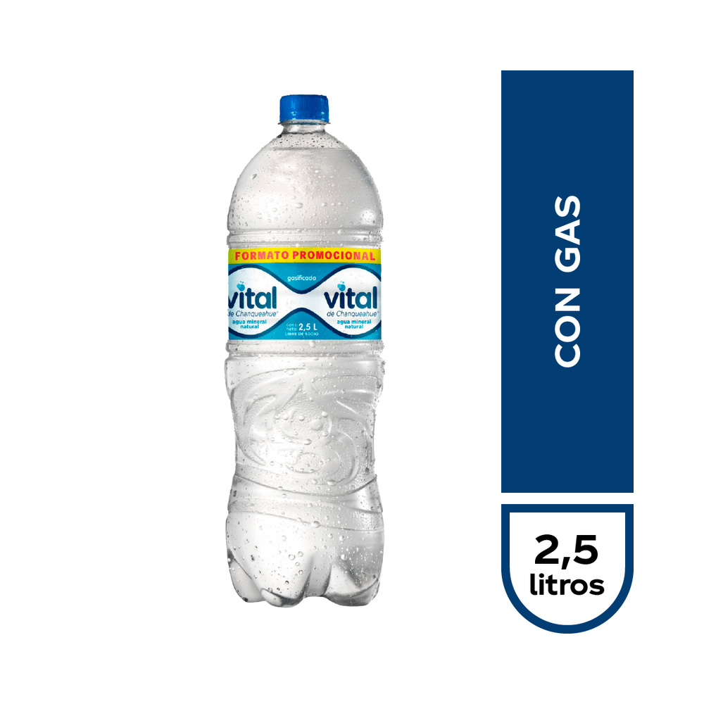 Vital C/Gas 2.5 Lt