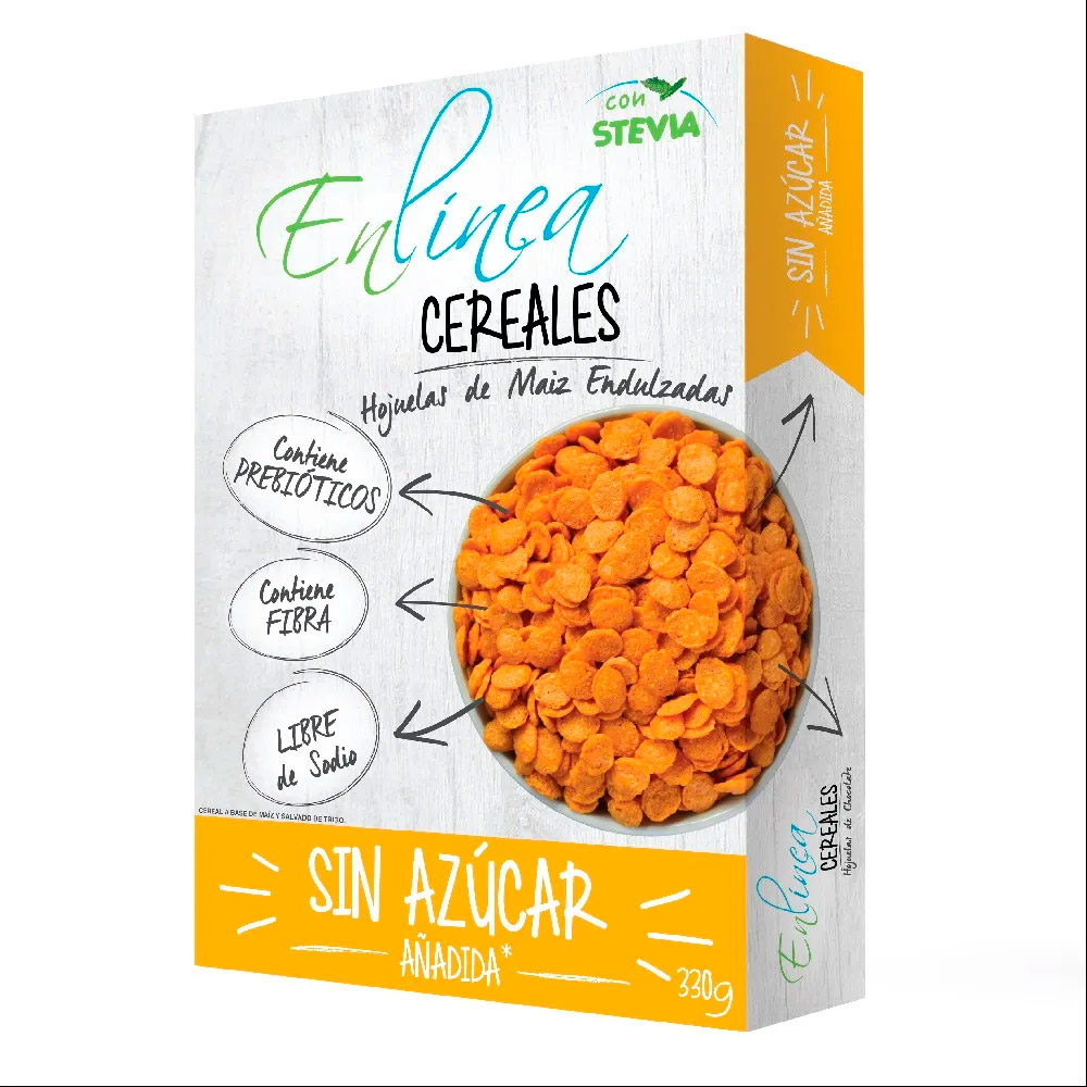 Cereal En Linea Hojuelas De Maiz 330 Gr