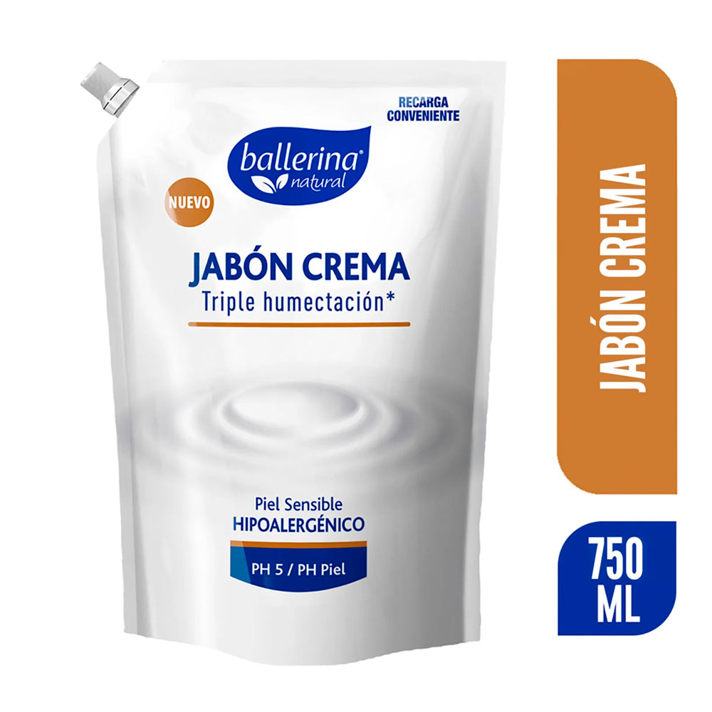Jabón Ballerina Crema Pielsens Dp 750 Ml