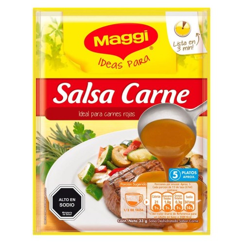 Salsa Maggi Carne 33 Grs