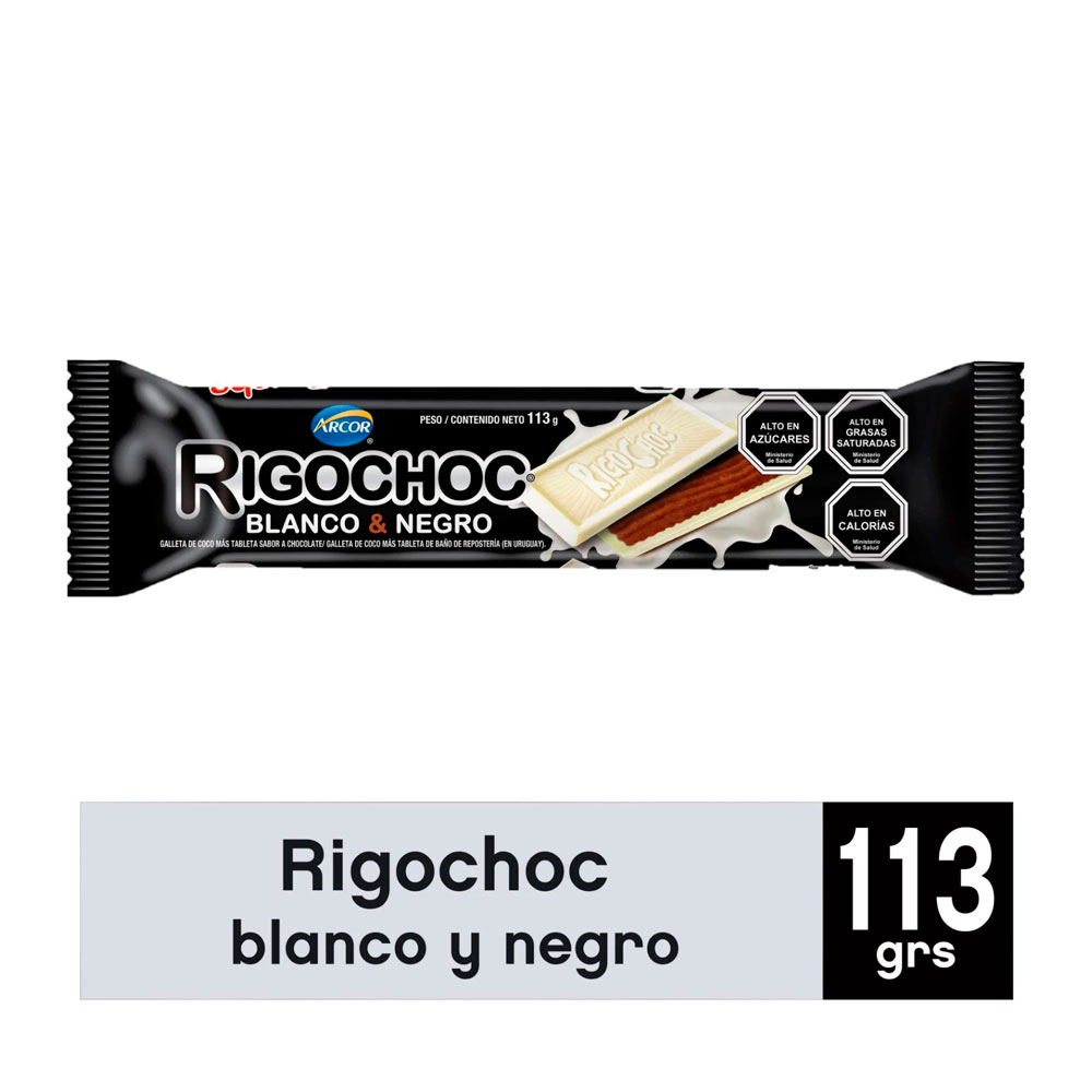 Galleta Rigochoc Bco Negro 113 Gr.