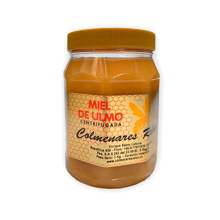  Miel Ralun De Ulmo Frasco Cera 500 Grs