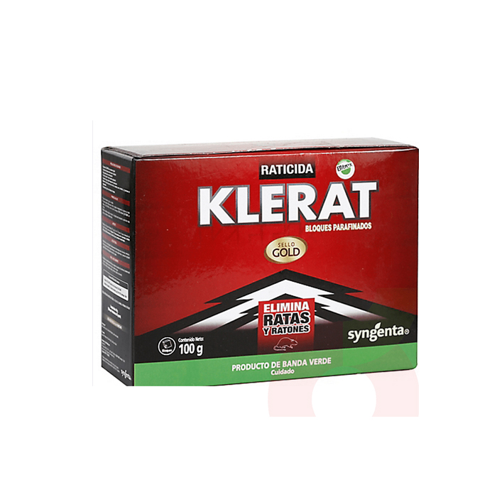 Raticida Klerat  100 gr 