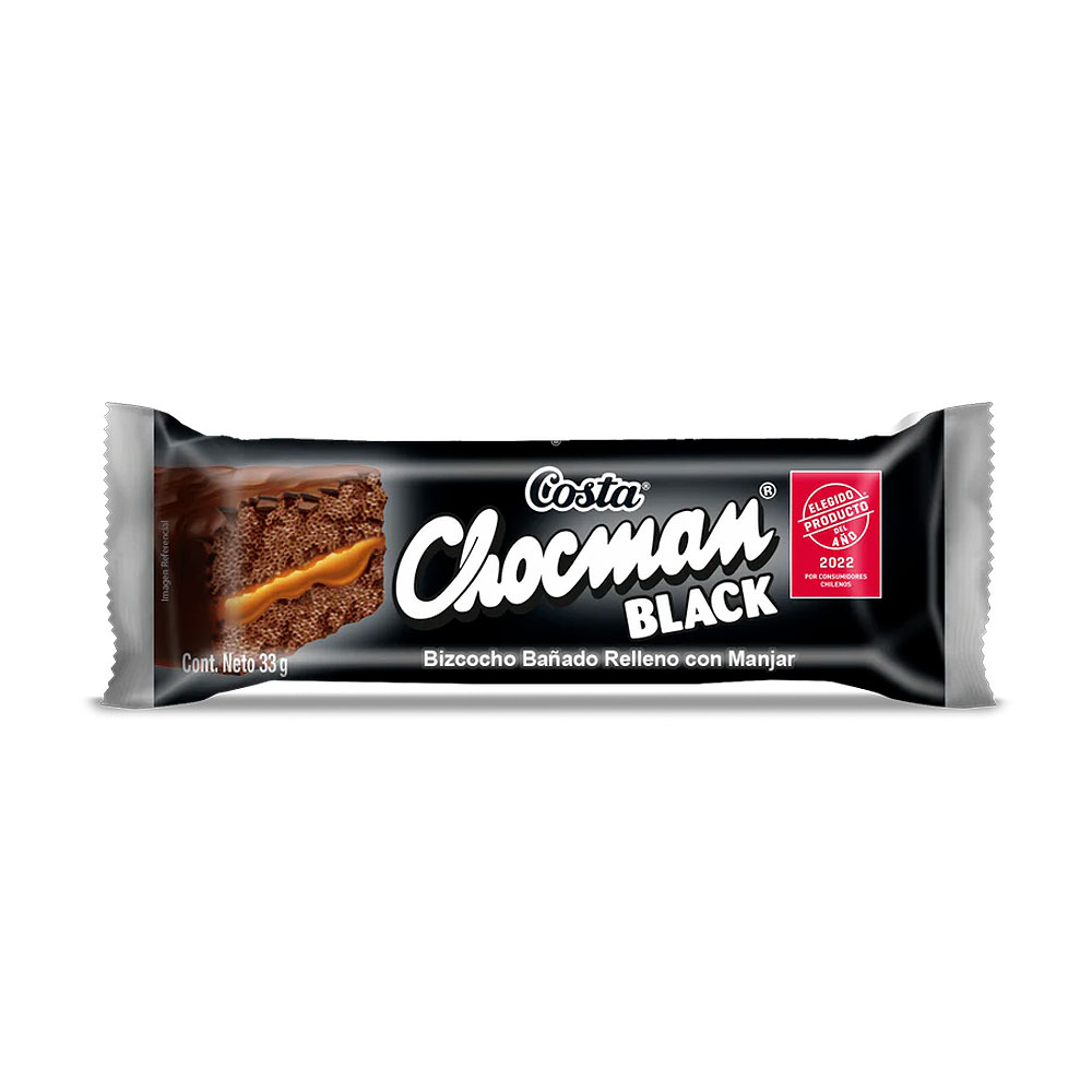 Chocman Costa Black 33 Gr