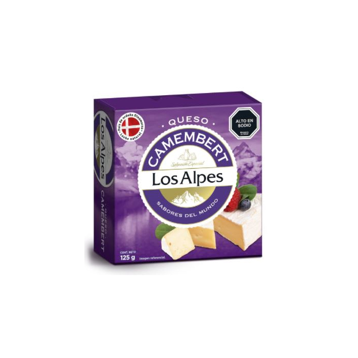 Queso Los Alpes Camembert 125 Grs