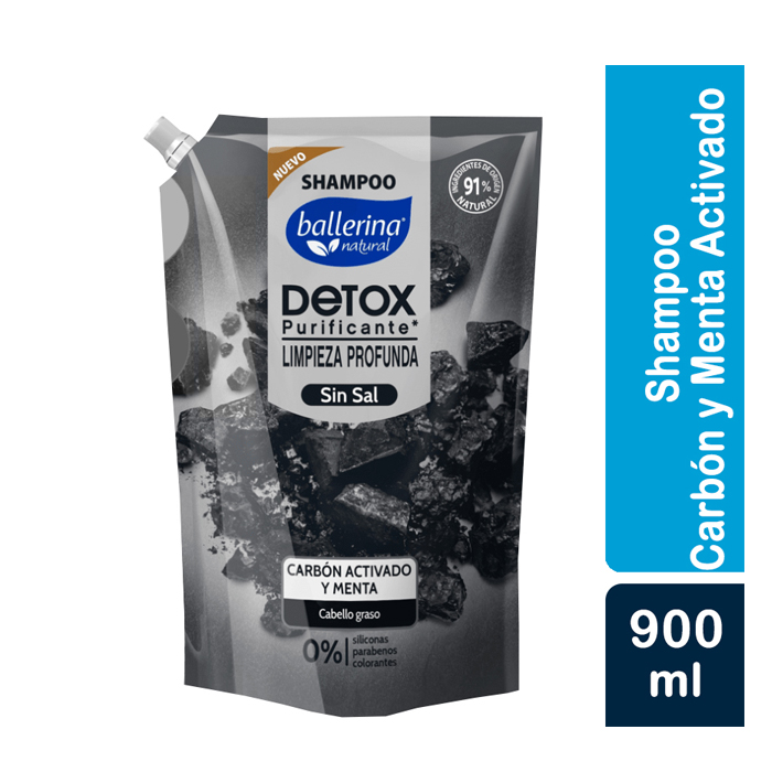 Shampoo Ballerina Carbón Dp 900 ml