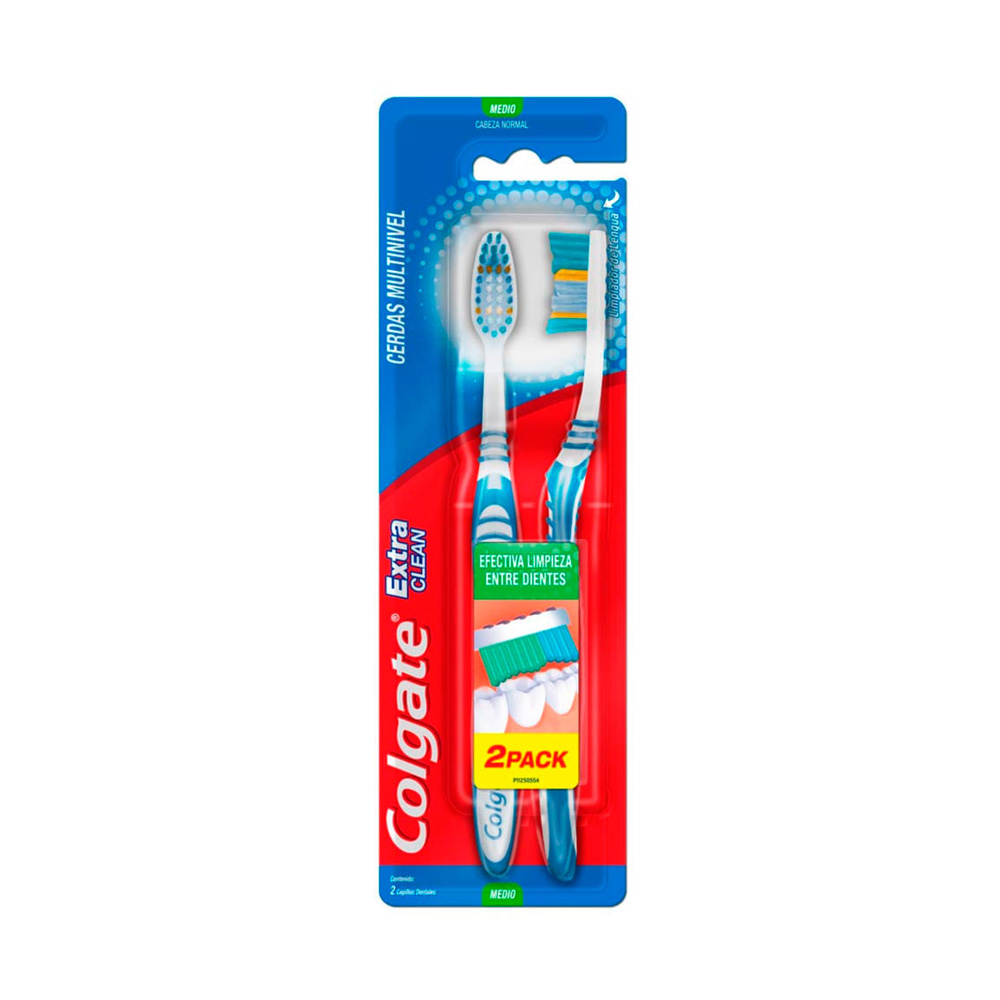 Cepillo Extra Clean 2x1 Medio