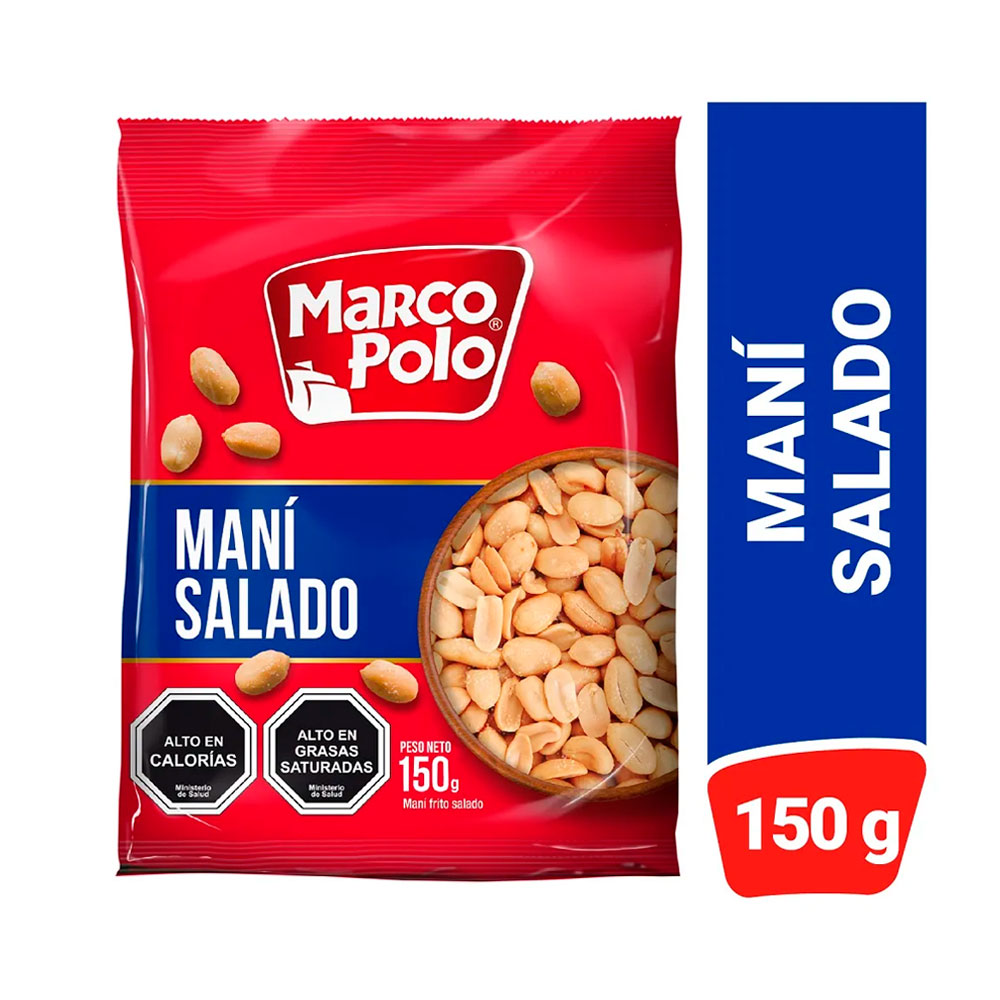 Maní Marco Polo Salado 150 Gr