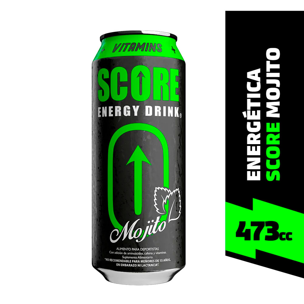 Energética Score Mojito Lata 473cc