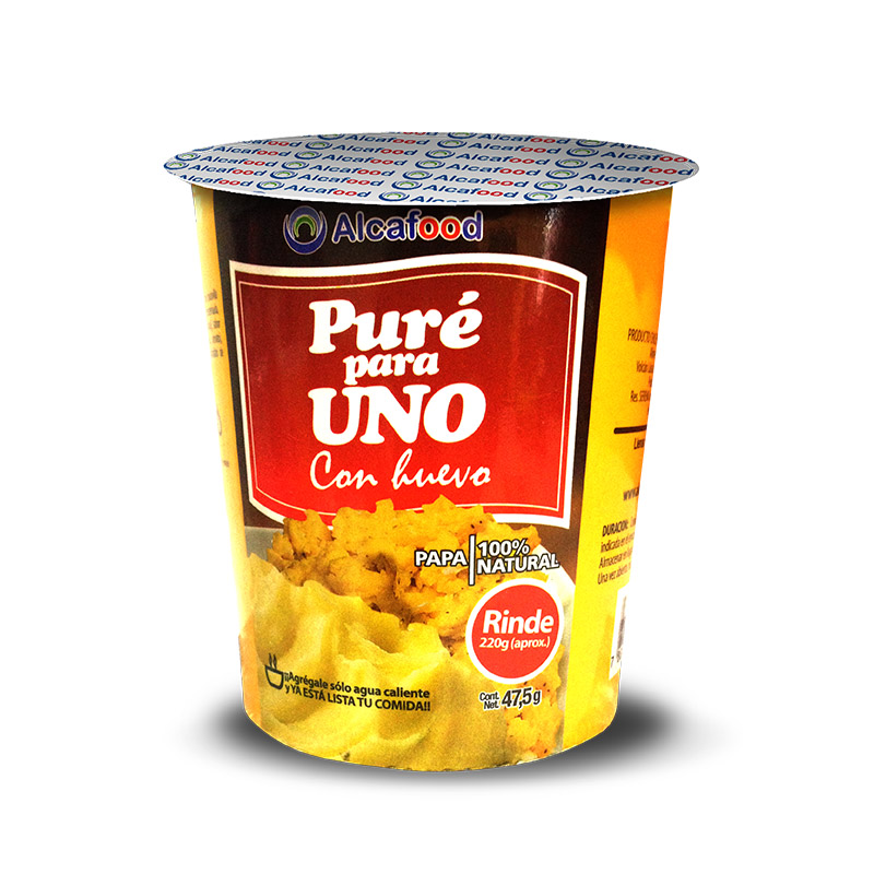 Puré Alcafood con huevo para uno 47 gr