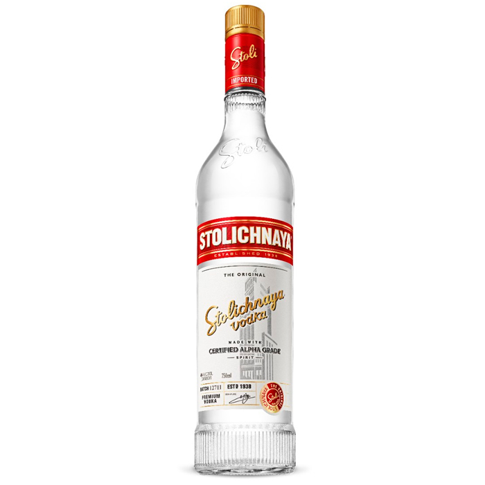 Vodka Stolichnaya 750 cc