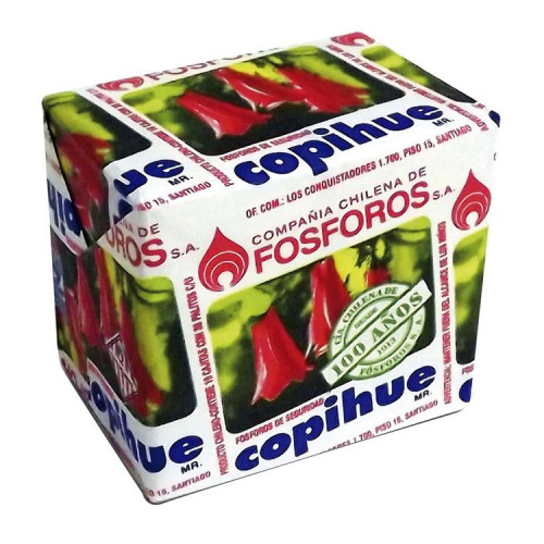 Fósforos Copihue 10 Cajitas