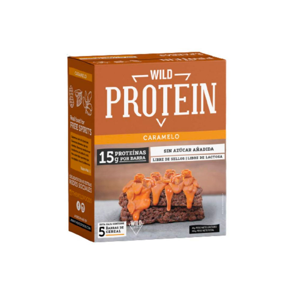 Barra Wild Protein Caramelo 45 g