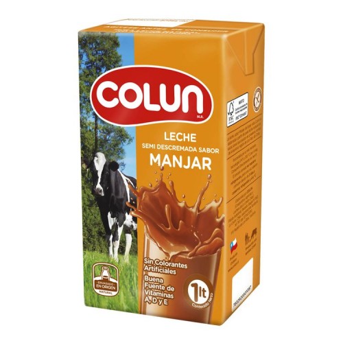 Leche Colun Manjar 1 Litro