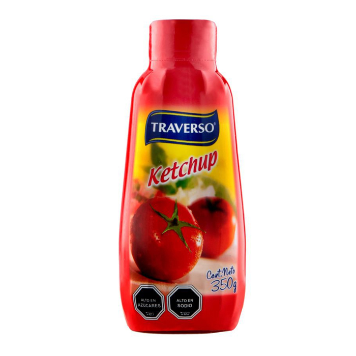 Ketchup Traverso Pet 350 Grs