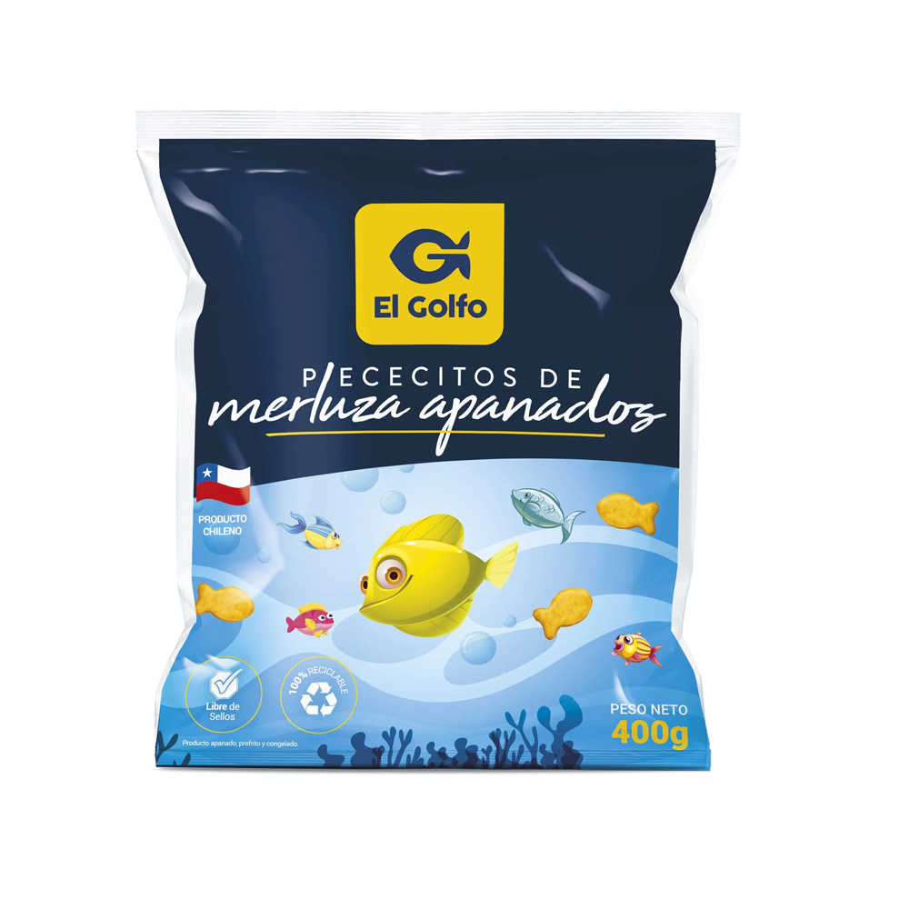Merluza Apanada Pececito El Golfo 25X400 Gr