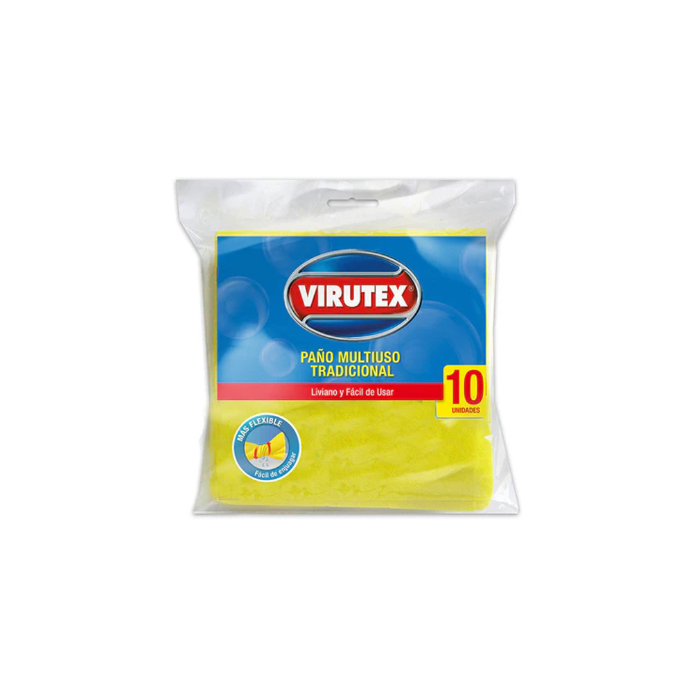 Paño Multiuso 10 Unidades Virutex