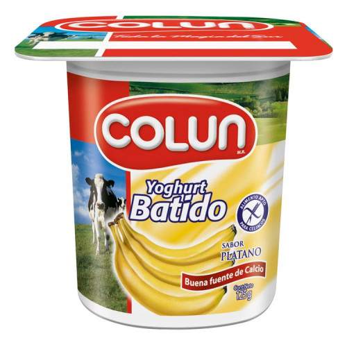 Yoghurt Colun Plátano 125 gr