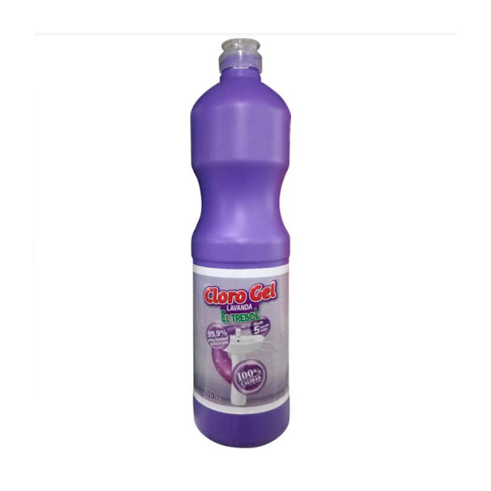 Cloro Gel Lavanda El Trebol  900 ml