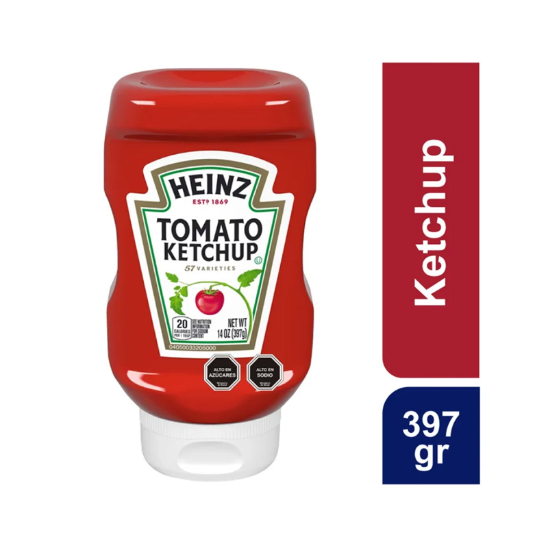  Ketchup Heinz Pet 397 Grs