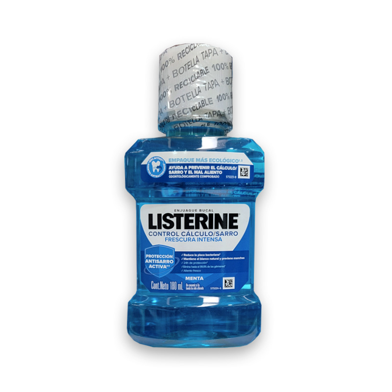 Enjuague Bucal Listerine Control Sarro 180 ml