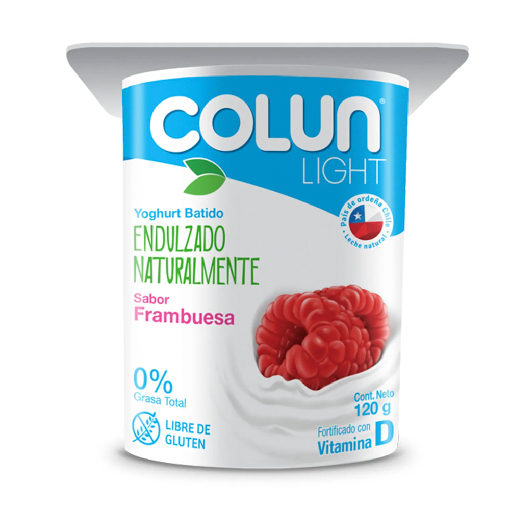 Yogurt Colun Ligth Frambueza 120 Gr