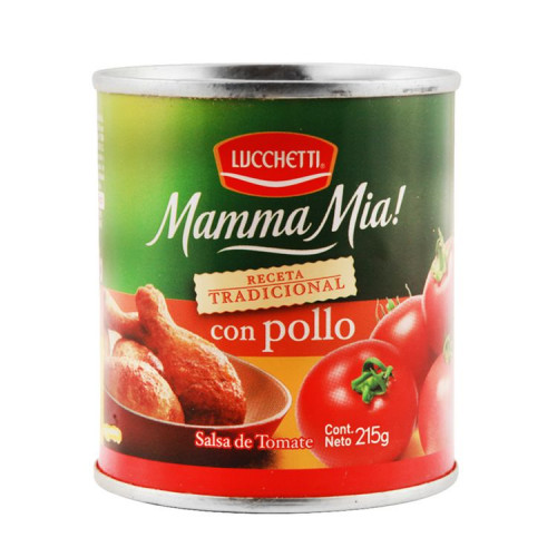 Salsa Mama Mia Pollo 215 Gr.