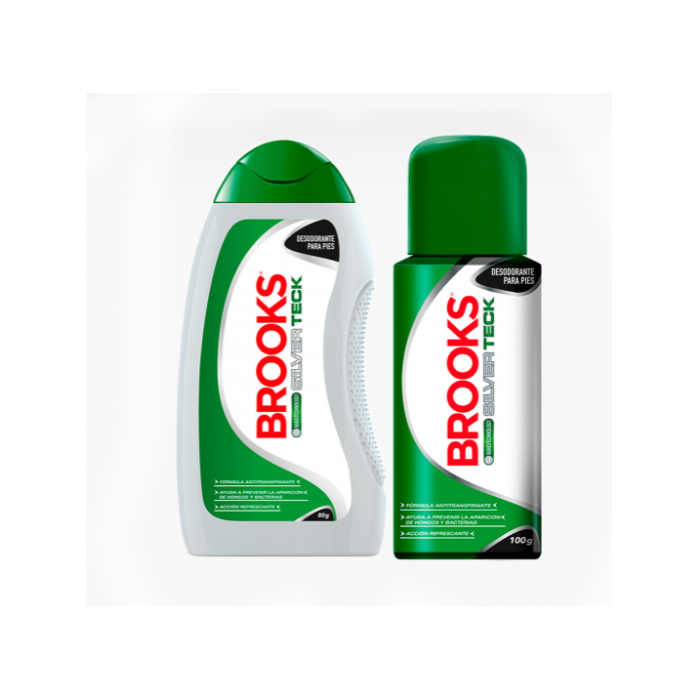 Talco Brooks Pack Cobre Spray 100 ml  + talco 80 gr